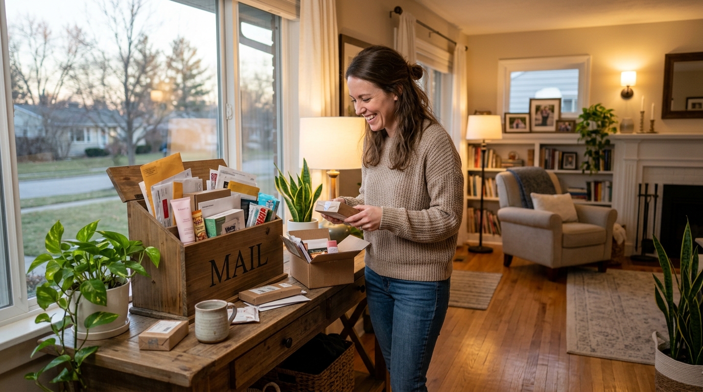 The 5-Minute Habit That Fills Your Mailbox With Free Stuff